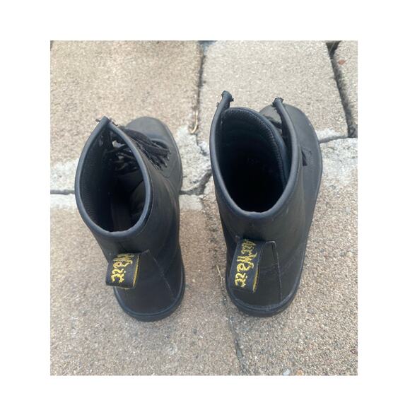 Dr. Martens Boot Black Lace-Up Boots Ladies Size 7 - Picture 4 of 7